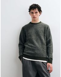 Jack & Jones - Premium gerippter strickpullover mit streifen - Lyst