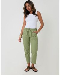 Threadbare - Drawstring Waist Barrel Leg Jeans - Lyst