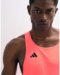 adidas Originals - Adidas Running Adizero Vest - Lyst