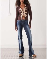 Cheap Monday - Booty Bei Stretch Low Rise Bootcut Jeans - Lyst