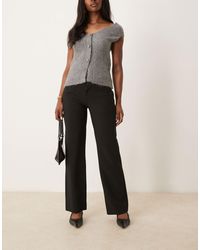Gina Tricot - Tailored Straight Leg Trousers - Lyst