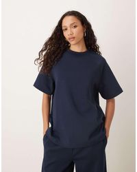 ASOS - Interlock Raglan T-shirt - Lyst