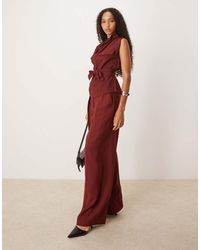 Mango - Tailo baggy Trouser Co-ord - Lyst