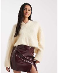 Vero Moda - Vinyl Mini Skirt - Lyst