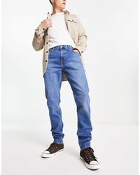 Dr. Denim - Dr. denim - clark - jeans slim lavaggio medio - Lyst