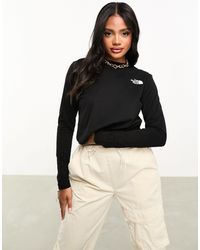 The North Face - T-shirt crop top à manches longues - Lyst