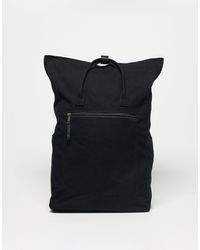 ASOS - Canvas Backpack With Laptop Compartment - Lyst