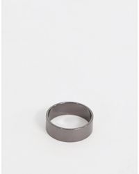 ASOS – Breiter Ring - Mettallic