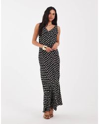 Aware - Sleeveless Cowl Neck Maxi Dress - Lyst