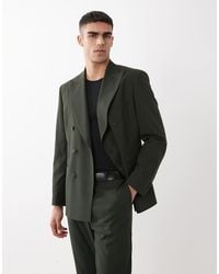 ASOS - Slim Double Breasted Suit Jacket - Lyst