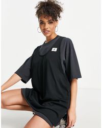 Nike Cotton Mini Swoosh Oversized T 