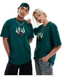 adidas Originals - T-shirt unisex con logo del trifoglio - Lyst