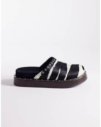 ASOS - Marvel Premium Studded Footbed Mules - Lyst