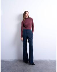 TOPSHOP - Co Ord Tailored Flare Trouser - Lyst