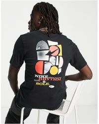 Nike Air Back Print T-shirt in Black for Men | Lyst Australia