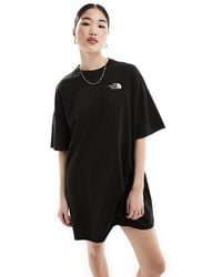 The North Face - Simple Dome Logo T-shirt Dress - Lyst