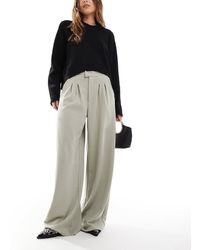 ASOS - Pantalon ample en sergé - Lyst