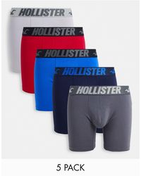 Hollister – 5er-pack unterhosen - Blau