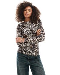 ONLY - 2-way Long Sleeve Top - Lyst