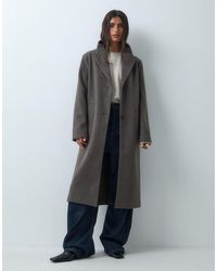ASOS - Single Breasted Throw-on Overcoat - Lyst