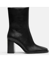 Pull&Bear - High-heel Ankle Boots - Lyst