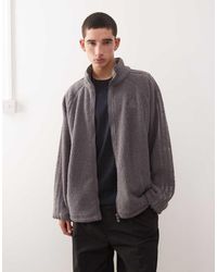 adidas Originals - Teamgeist Borg Track Top - Lyst