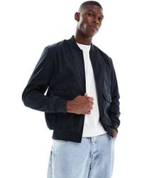 Brave Soul - Borg Lined Short Bomber Jacket - Lyst