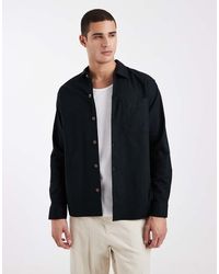 Jack & Jones - Linen Mix Overshirt - Lyst