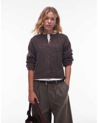 & Other Stories - Alpaca And Wool Cardigan With Button Front - Lyst