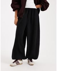 Miss Selfridge - Brushed Rib Balloon Trouser Co-ord - Lyst