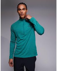 Under Armour - Tech Textured Half-zip T-shirt - Lyst