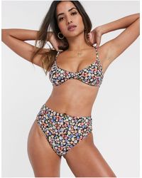 warehouse high waisted bikini
