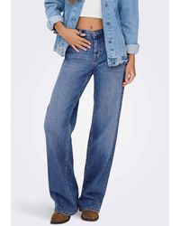 ONLY - Julles - jean droit taille basse - moyen - Lyst