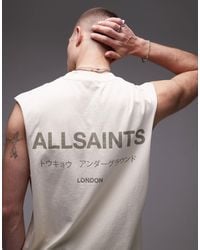 AllSaints - Underground Sl T-shirt - Lyst