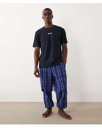BOSS - Boss Bodywear Easy Check Trouser T-shirt Pyjama Set - Lyst