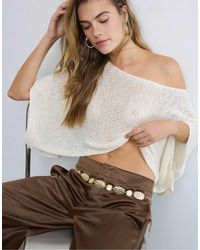 Stradivarius - – metallgürtel - Lyst