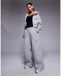Good For Nothing - Coverlock Stitching Baggy Joggers - Lyst