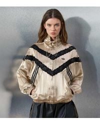 adidas Originals x ASOS - Track Jacket With Lace Detail - Lyst