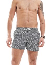 Aray - – badeshorts mit geometrischem print - Lyst