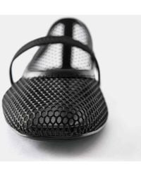 Pull&Bear - Mesh Ballet Flats - Lyst