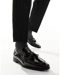ASOS - Patent Faux Leather Loafers - Lyst