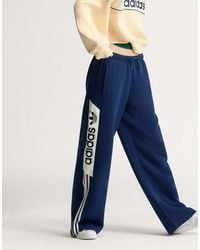 adidas Originals - Adisignature Ny Wide Leg Sweatpants - Lyst