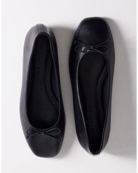 ASOS - Wide Fit Lion Bow Ballets - Lyst