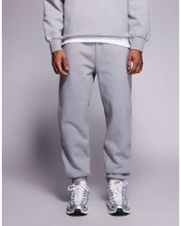 ASOS - Premium Heavyweight 400gsm Tapered joggers - Lyst