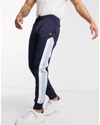 nike archive joggers with popper in white