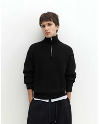 Pull&Bear - Pull à demi-zip - Lyst