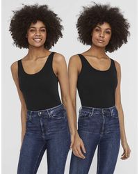 Vero Moda - Maxi Set Van 2 Mouwloze Shackets Met U-Hals - Lyst