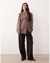 ASOS - Tailored Cocoon Sleeve Molded Hip Blazer - Lyst