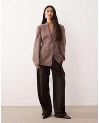 ASOS - Tailored Cocoon Sleeve Molded Hip Blazer - Lyst