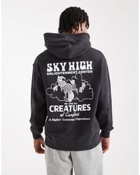 Levi's - Sky High Back Print Relaxed Fit Hoodie - Lyst